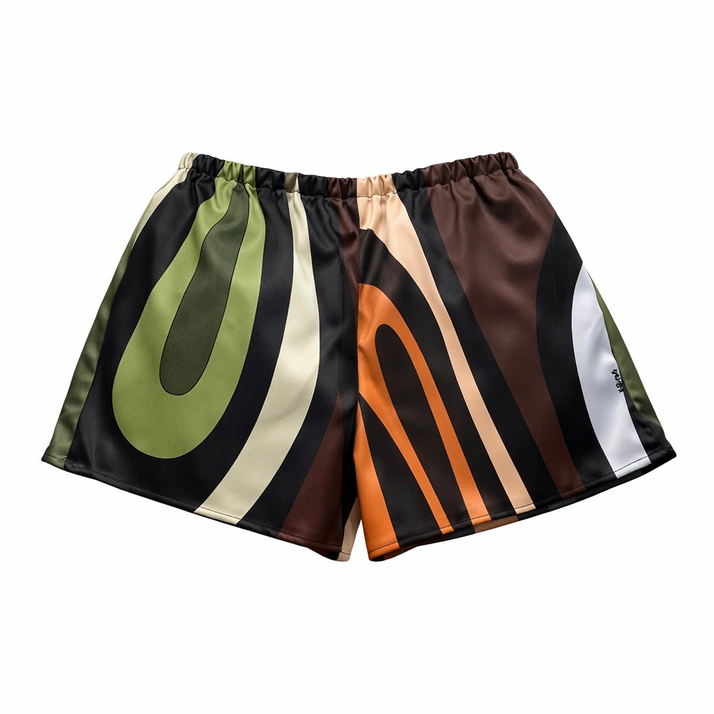 KHAKI CHOC SHORTS