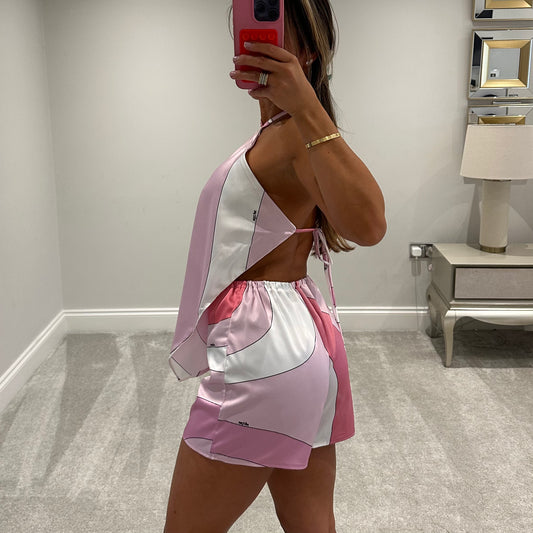 CINDY SATIN SHORTS