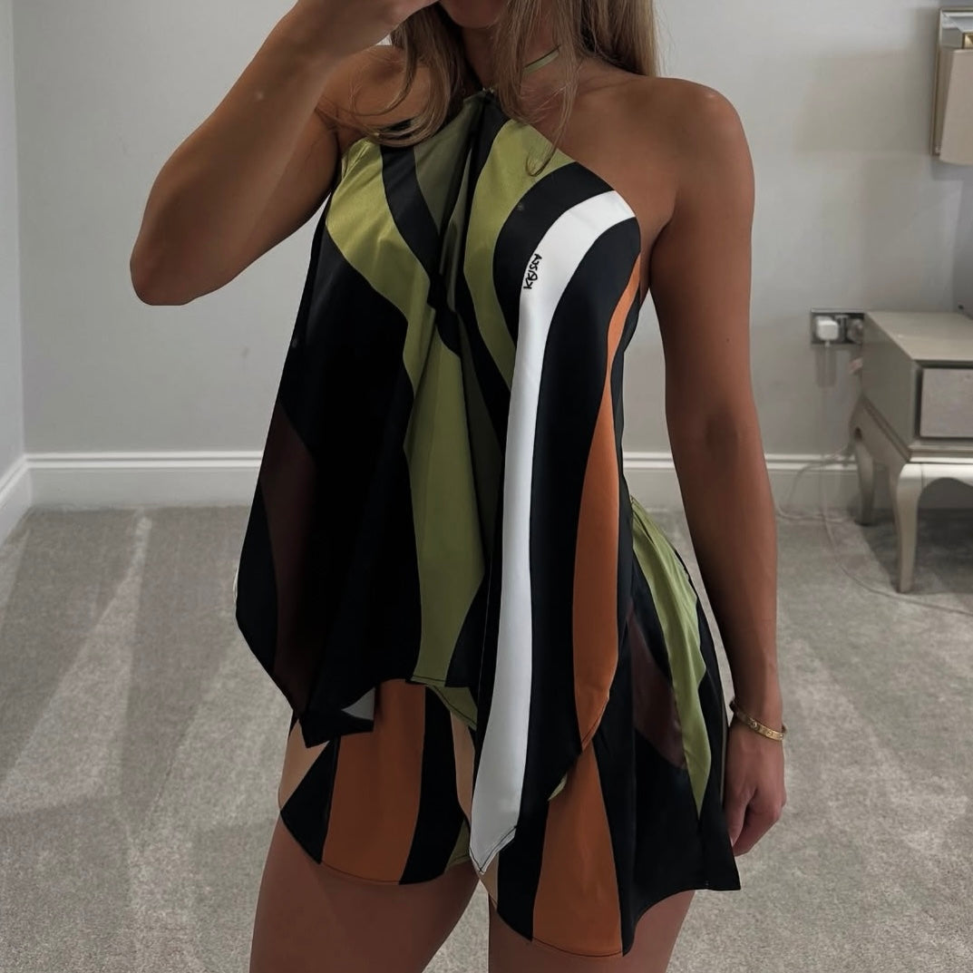 KHAKI CHOC TOP