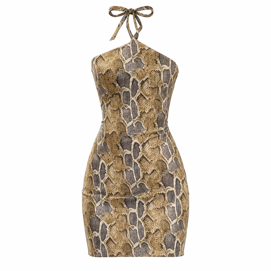 SUEDE SNAKE MINI