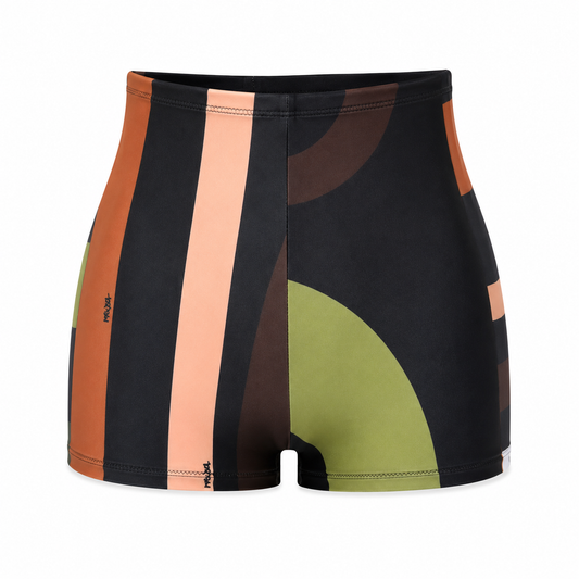 KHAKI CHOC SHORTS
